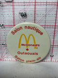 Salen Neutigue Outaouais Mcdonalds Salon Plein as  Button Pinback