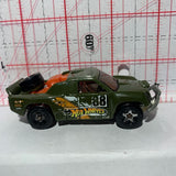 Green Off Track Trophy Truck #88 Hot Wheels Diecast Car