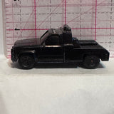 Black GMC Wrecker Truck 1987 172 Matchbox Diecast Car