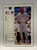 # 353 Barry Larkin  Cincinnati Reds 1991 UD Baseball Cards