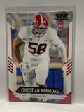 # 349 Christian Barmore Rookie Alabama Crimson Tide  2021 Score Football Cards