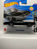 Black '66 Buick Riviera HW Monified JBB56 N521 G1 2025 Short Card Hot Wheels Diecast Car