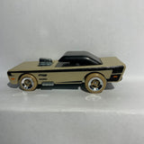 Tan Small Bloc Tooned Let's Race Hot Wheels Diecast Car