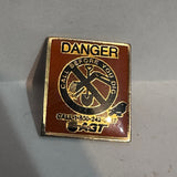 Call Before You Dig Danger AGT  Lapel Pin