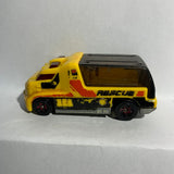 Yellow Rescue Rapid Response Truck Hot Wheels Diecast Car