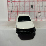 White Police Highway Patrol Pickup Truck 8073-B Suntoys Diecast Car