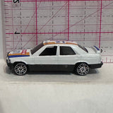 White #21 Group A #821 Mercedes Benz Yatming Diecast Car