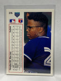 # 276 Glenallen Hill  Toronto Blue Jays 1991 UD Baseball Cards