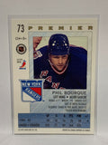 # 73 Phil Bourque  New York Rangers 92-93 O-Pee-Chee Premier Hockey Cards