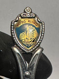 Hong Kong Sail Boat Fort  Asia Souvenir Spoon