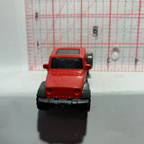 Red 4Z Jeep Gladiater DVK24 MB1057 Matchbox Diecast Car