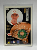 # 42 Pete Schourek  Cincinnati Reds 1996 Pinnacle Summit Baseball card