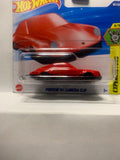 Red Porshe 911 Carrera Clip Experimotors JBB12 N521 2024 Short Card Hot Wheels Diecast Car