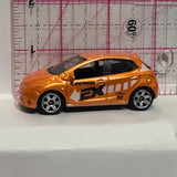 Orange Mazda 2 2008  Matchbox Diecast Car