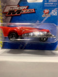 Red Puff Adder Fresh Metal 2018 Short Card Maisto Diecast Car