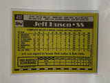 # 45T Jeff Huson  Texas Rangers 1990 Topps Baseball Cards