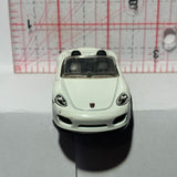 White Porsche Boxster Syder Hot Wheels Diecast Car