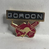Gordon Australian Pacific AP Kangaroo Logo  Lapel Pin