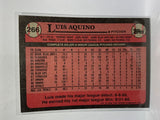 # 266 Luis Aquino  Kansas City Royals 1989 Topps Baseball Cards