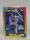 # 45T Jeff Huson  Texas Rangers 1990 Topps Baseball Cards