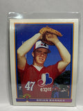 # 438 Brian Barnes  Montreal Expos 1991 Bowman Baseball card