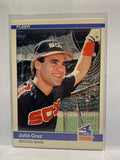 # 55 Julio Cruz  Chicago White Sox 1984 Fleer Baseball Cards