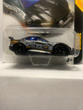 Black Police Chase Car  2020 Long Card Zuru Metal Machines Diecast Car