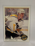 # 58 Jeff Daniels  Pittsburgh Penguins 92-93 O-Pee-Chee Premier Hockey Cards