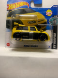 Yellow Renault Espace F1 HW Modified HYW32 N521 2024 Short Card Hot Wheels Diecast Car