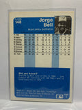 # 148 Jorge Bell  Toronto Blue Jays 1984 Fleer Baseball Cards