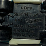 Blue Surf 'N Turf Tooned DTX16 Hot Wheels Diecast Car