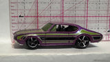Purple Olds 442 Hot Wheels Diecast Car