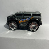 Silver Hummer H2 Hot Wheels Diecast Car