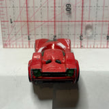 Red  Scoopa Di Fuego 2009 Hot Wheels Car Diecast Car