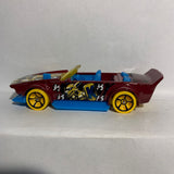Red Track Manga HW Art Cars Hot Wheels Diecast Car
