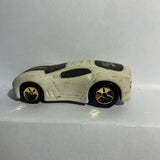 White Squalo Glow Riders Maisto Diecast Car