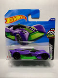 Purple Futurismo HW Race Day HYX89 N521 2024 Short Card Hot Wheels Diecast Car
