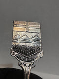 Brooks Alberta Crest Emblem Silver Plated Alberta Souvenir Spoon