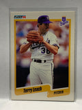 # 111 Terry Leach  Kansas City Royals 1990 Fleer Baseball card