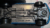 Blue Camaro Convertible Concept Hot Wheels Diecast Car