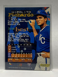 # 223 Hipolito Pichardo  Kansas City Royals 1994 Topps Stadium Club Baseball card