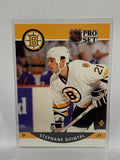 # 410 Stephane Quintal  Boston Bruins 90-91 Pro Set Hockey Cards
