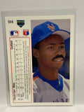 # 514 Chuck Carr  New York Mets 1991 UD Baseball card