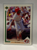 # 355 Eric Davis  Cincinnati Reds 1991 UD Baseball card