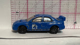 Blue Subaru Impreza ©2003 Hot Wheels Diecast Car