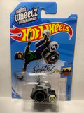 Grey Aaron Wheelz Wheelie Chair HW Ride-Ons FYF56 D7C4 2017 Long Card Hot Wheels Diecast Car