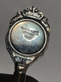 Asian Temple Silver Plated Misc Souvenir Spoon