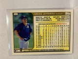 # 258 Gregg Jefferies  Los Angeles Angels 1999 Topps Baseball Cards