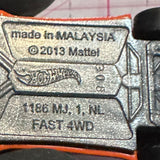 Orange #29 Fast 4WD 2013  Hot Wheels Diecast Car