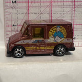Brown 24 Delivery Service Truck MB998 2015 Matchbox Diecast Car